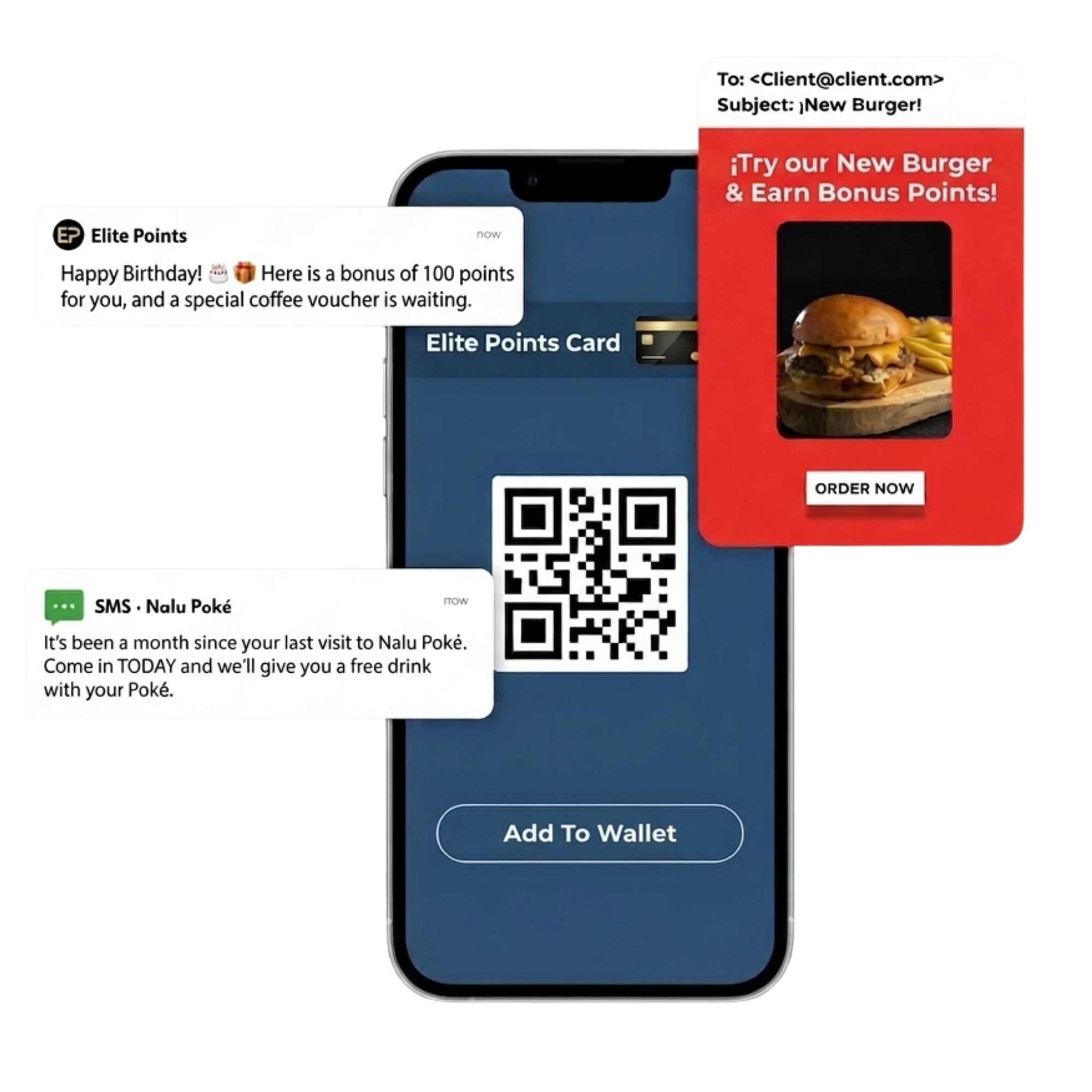 QR code feature